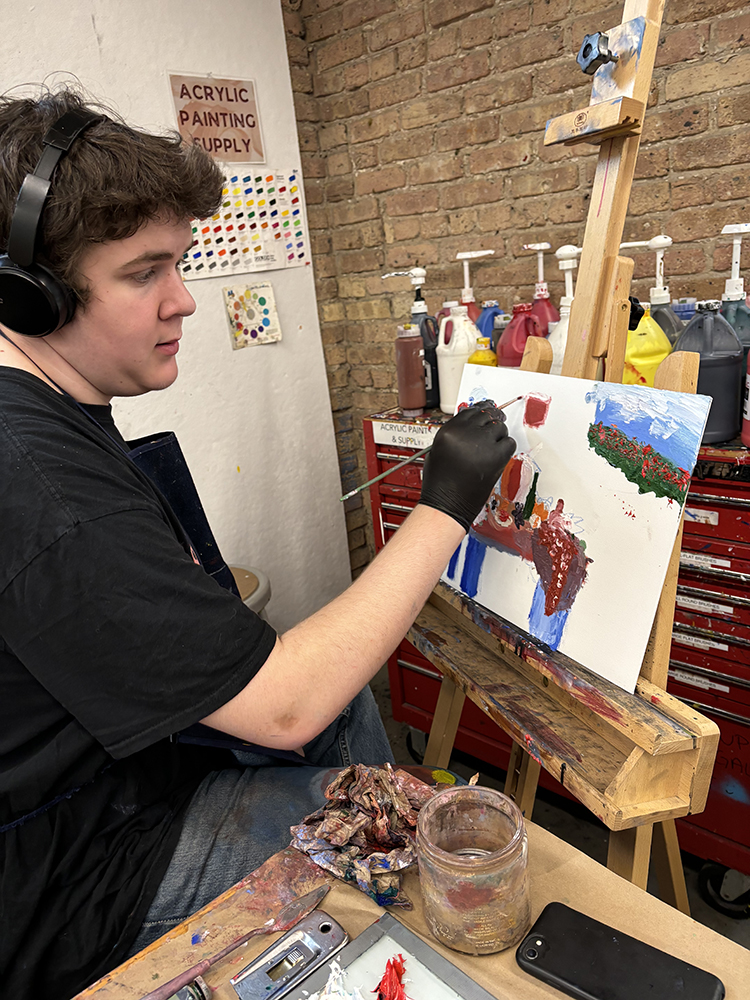 FA24 Bold Brushstrokes Oil Painting-4 - Marwen