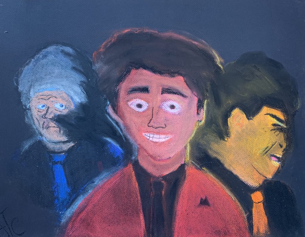 A self-portrait of Marwen Young Artist Anthony 