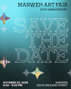 AFSTD_Version3 - Marwen Save the date for Marwen Art Fair on October 23, 2026!