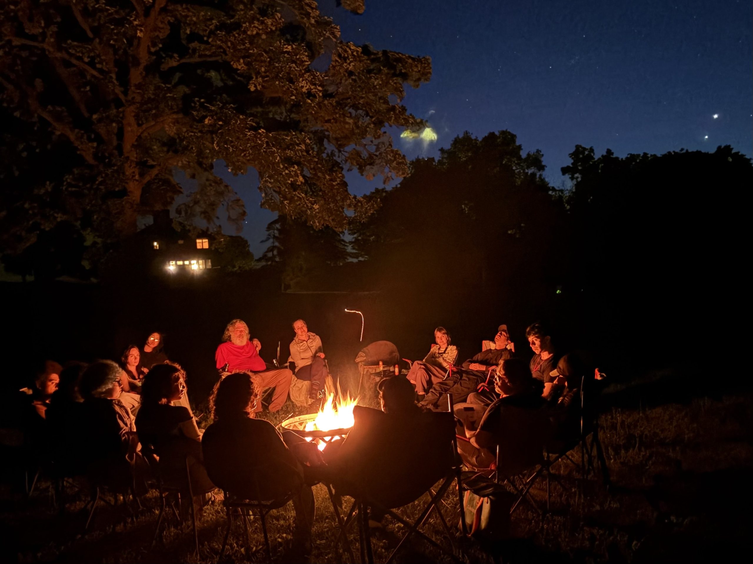 Young artists create art and memories at Taliesin Preservation as part of Marwen's Artward Bound residency program.