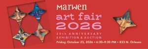 - Marwen Marwen 20th Annual Art Fair is October 23, 2026